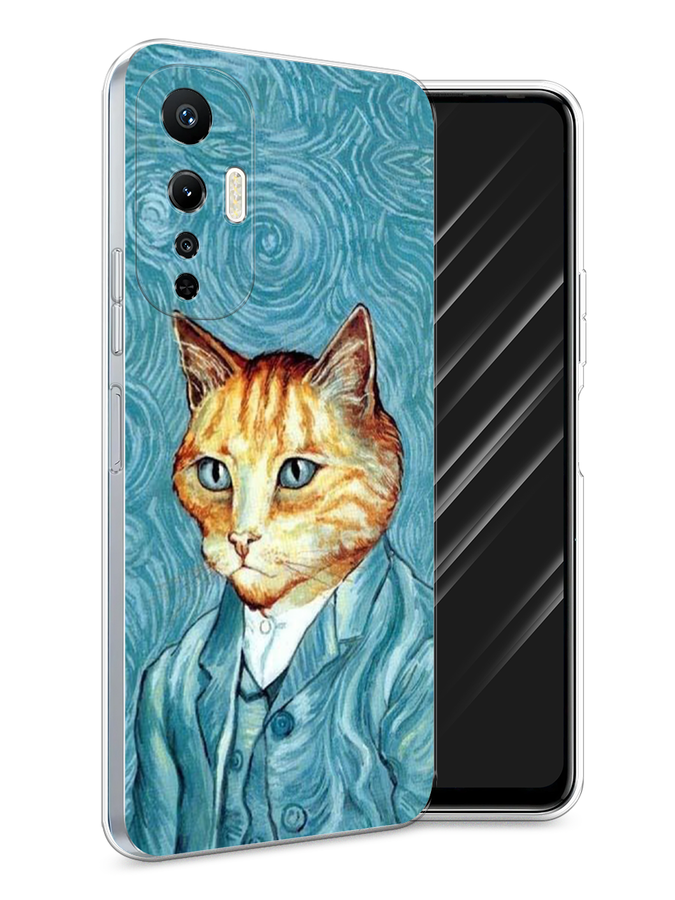 

Чехол Awog на Infinix Hot 20S "Кот Ван Гог", Голубой;коричневый, 3103650-2