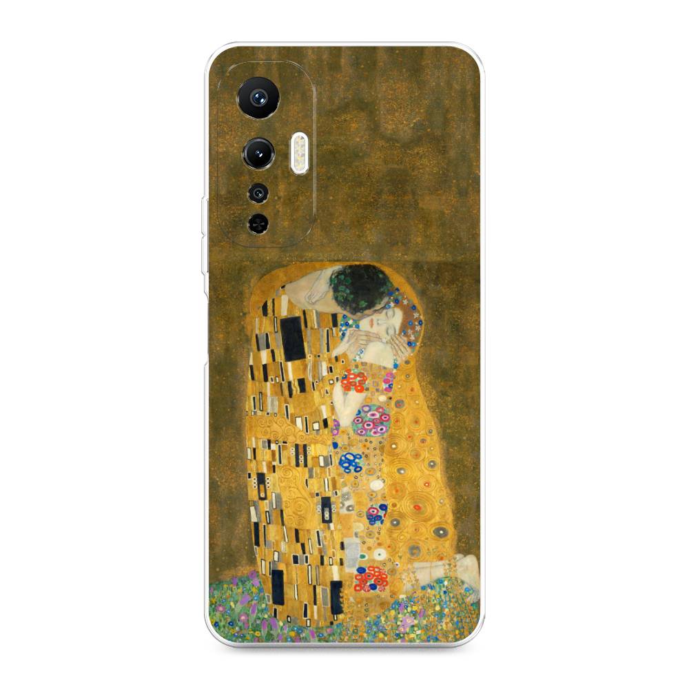 

Чехол Awog на Infinix Hot 20S "Поцелуй Гюстава Климта", Желтый, 3103650-9