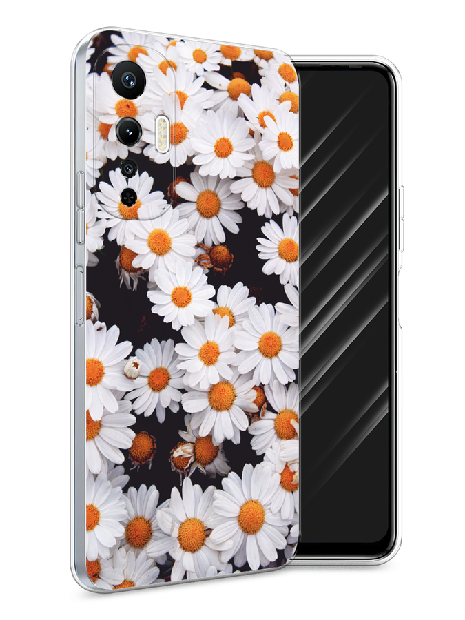 

Чехол Awog на Infinix Hot 20S "Ромашковое поле", Белый, 3103650-4