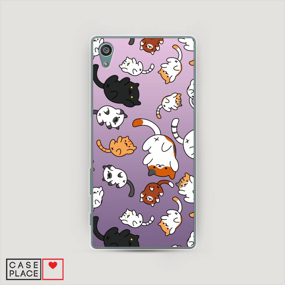 

Чехол Awog на Sony Xperia Z5 (Z5 Dual) "Котопад", Разноцветный, 52150-7