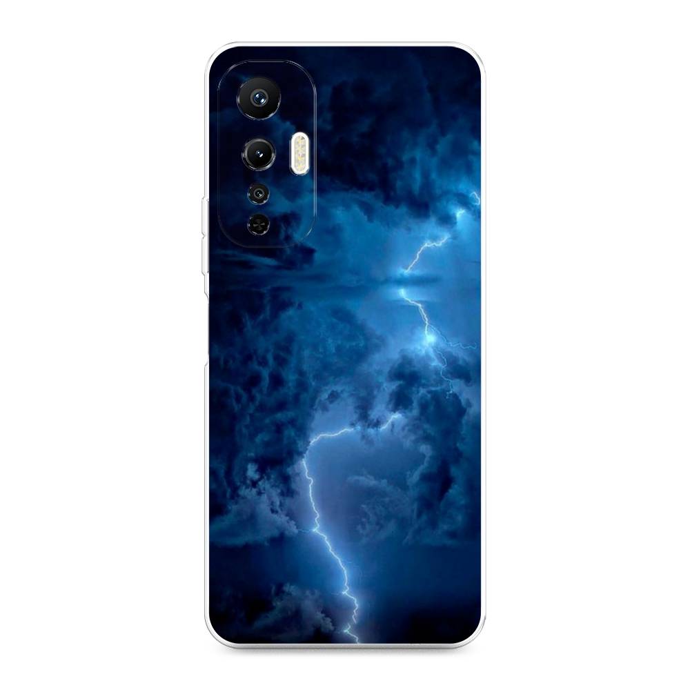 

Чехол Awog на Infinix Hot 20S "Молния", Синий, 3103650-4