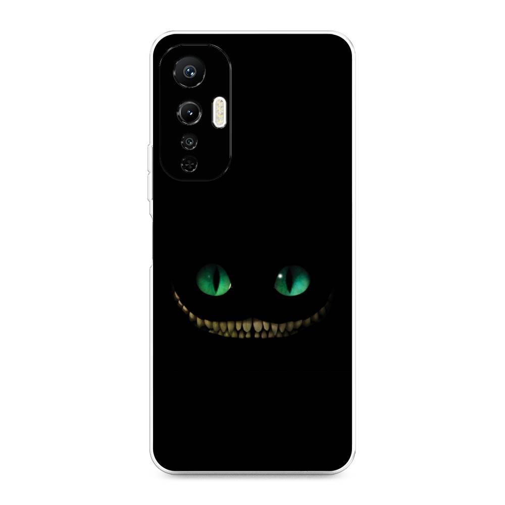 

Чехол Awog для Infinix Hot 20S "Зеленоглазый чеширский кот", Черный, 3103650-10