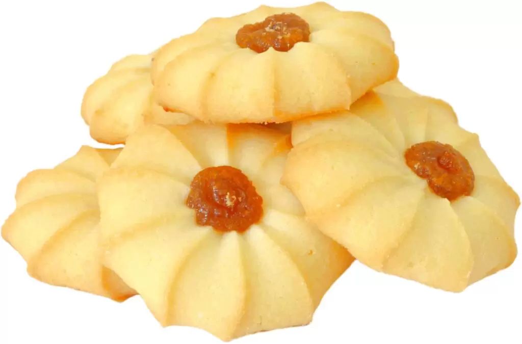 Печенье Маркет Перекресток Курабье с яблочным повидлом 300 г