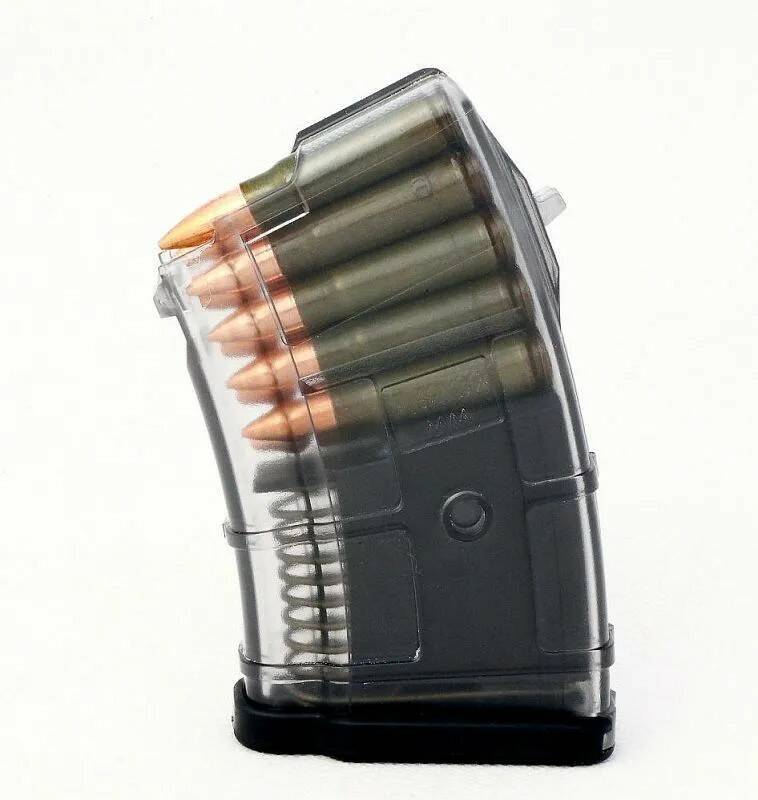 

Магазин Pufgun на ВПО-133/Сайга-МК/М (без сухаря), 7,62х39, 10 патронов
