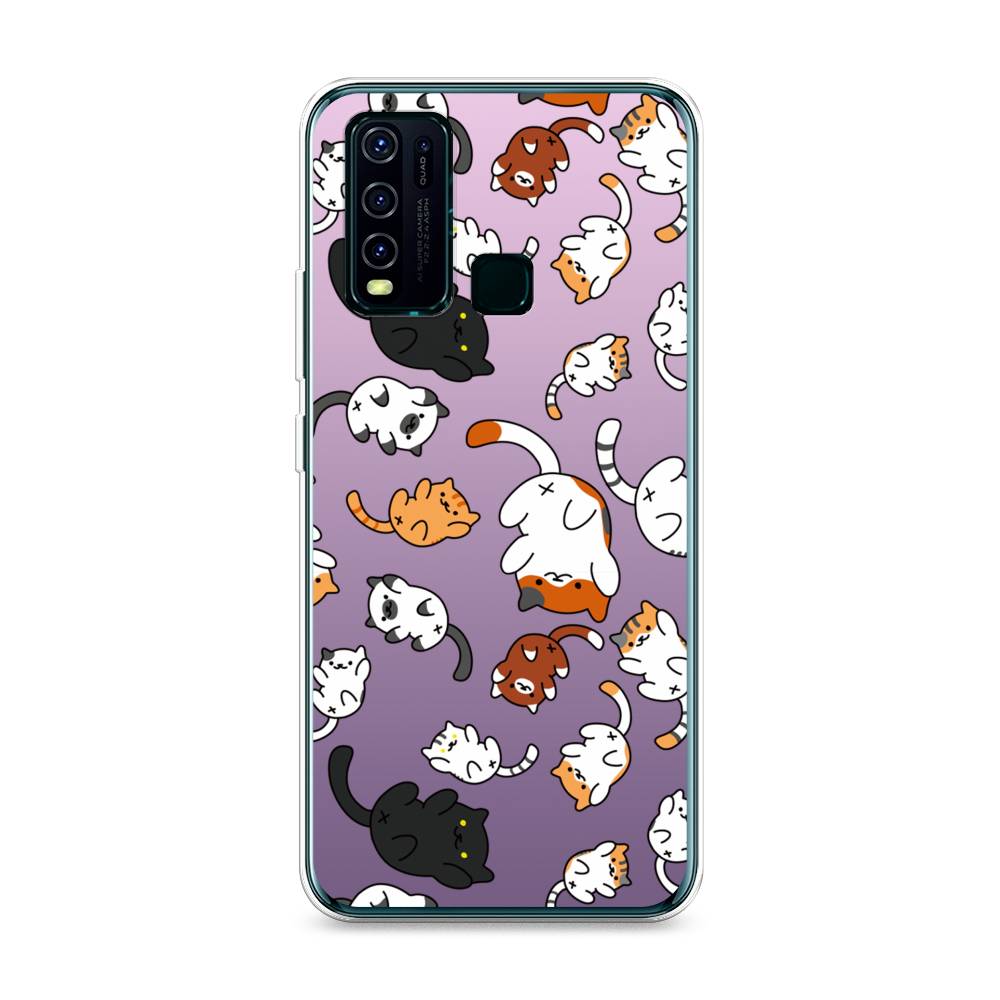 

Чехол Awog на Vivo Y30 "Котопад", Разноцветный, 263150-7