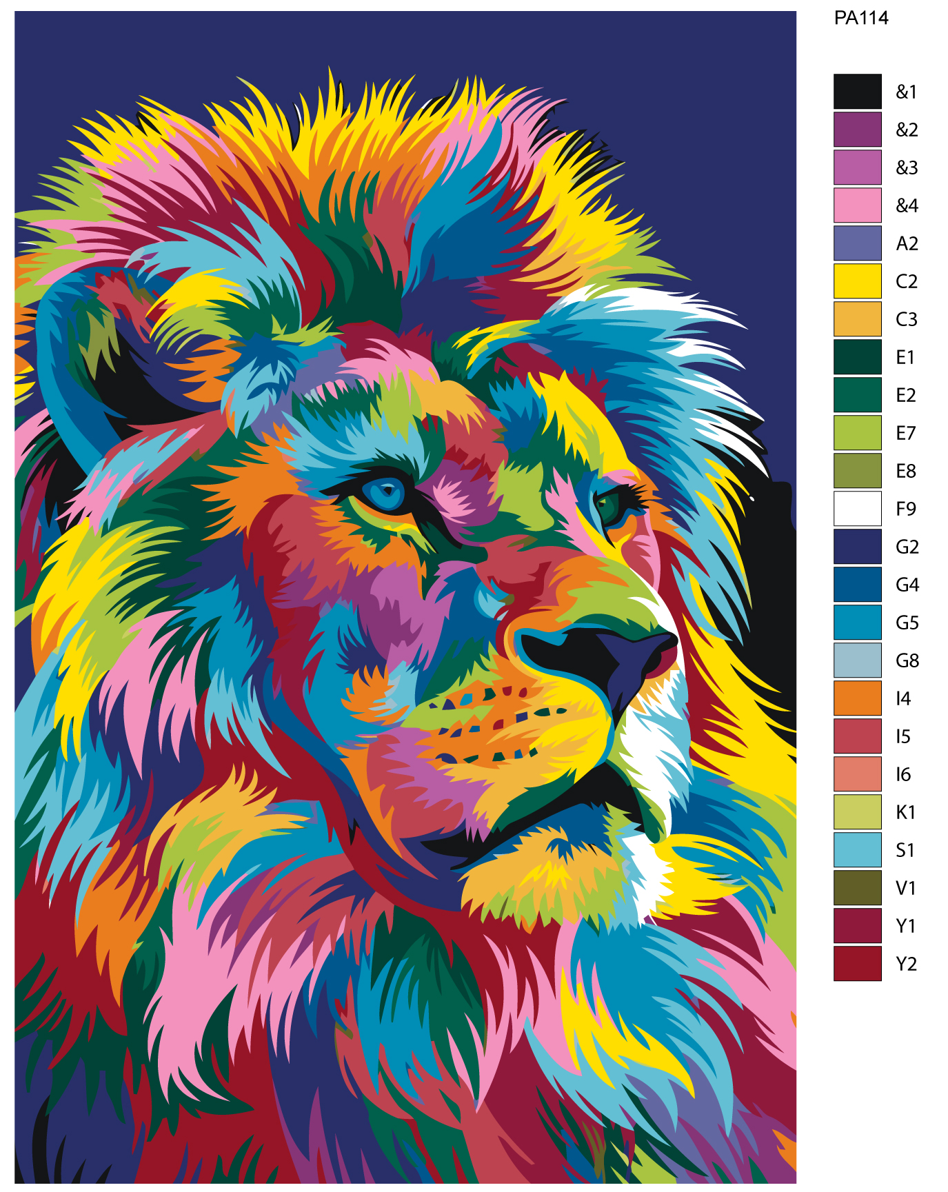 

Картина по номерам, Живопись по номерам, 60 x 90, PA114, PA114