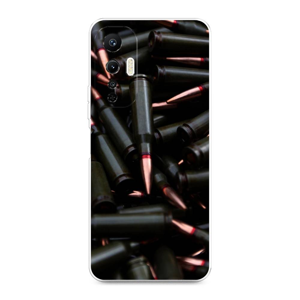 

Чехол Awog на Infinix Hot 20S "Пули черные", Черный, 3103650-5