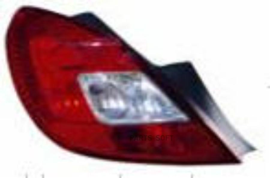 

Фонарь задний лев OPEL: CORSA 06-, 5D