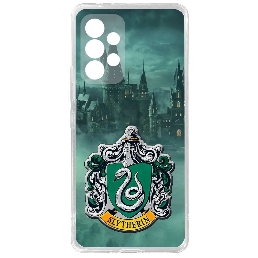 

Чехол-накладка Krutoff Clear Case Гарри Поттер. Слизерин для Samsung Galaxy A53 5G (A536), Прозрачный