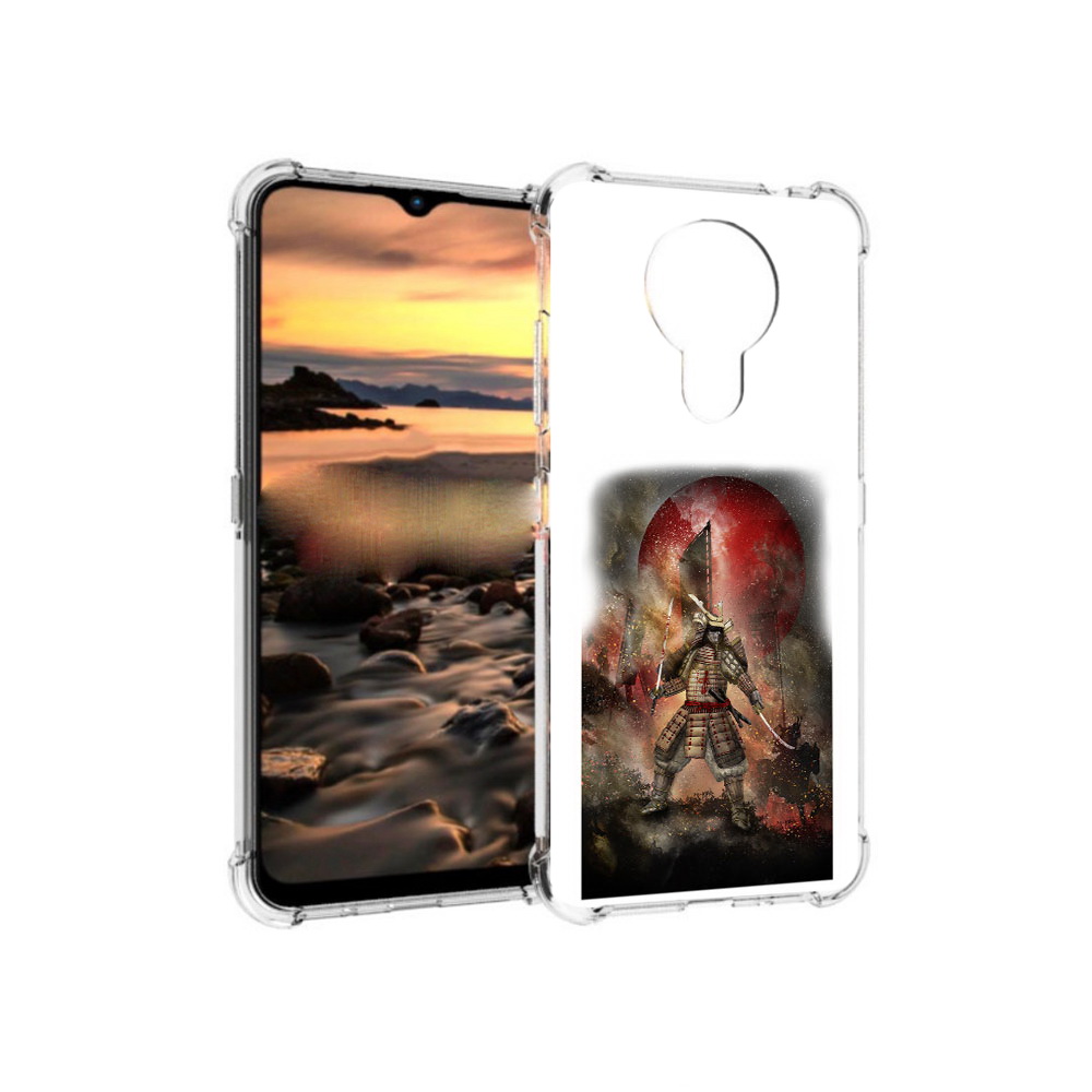 

Чехол MyPads Tocco для Nokia 1.4 китайскийвоин (PT159954.115.388), Прозрачный, Tocco