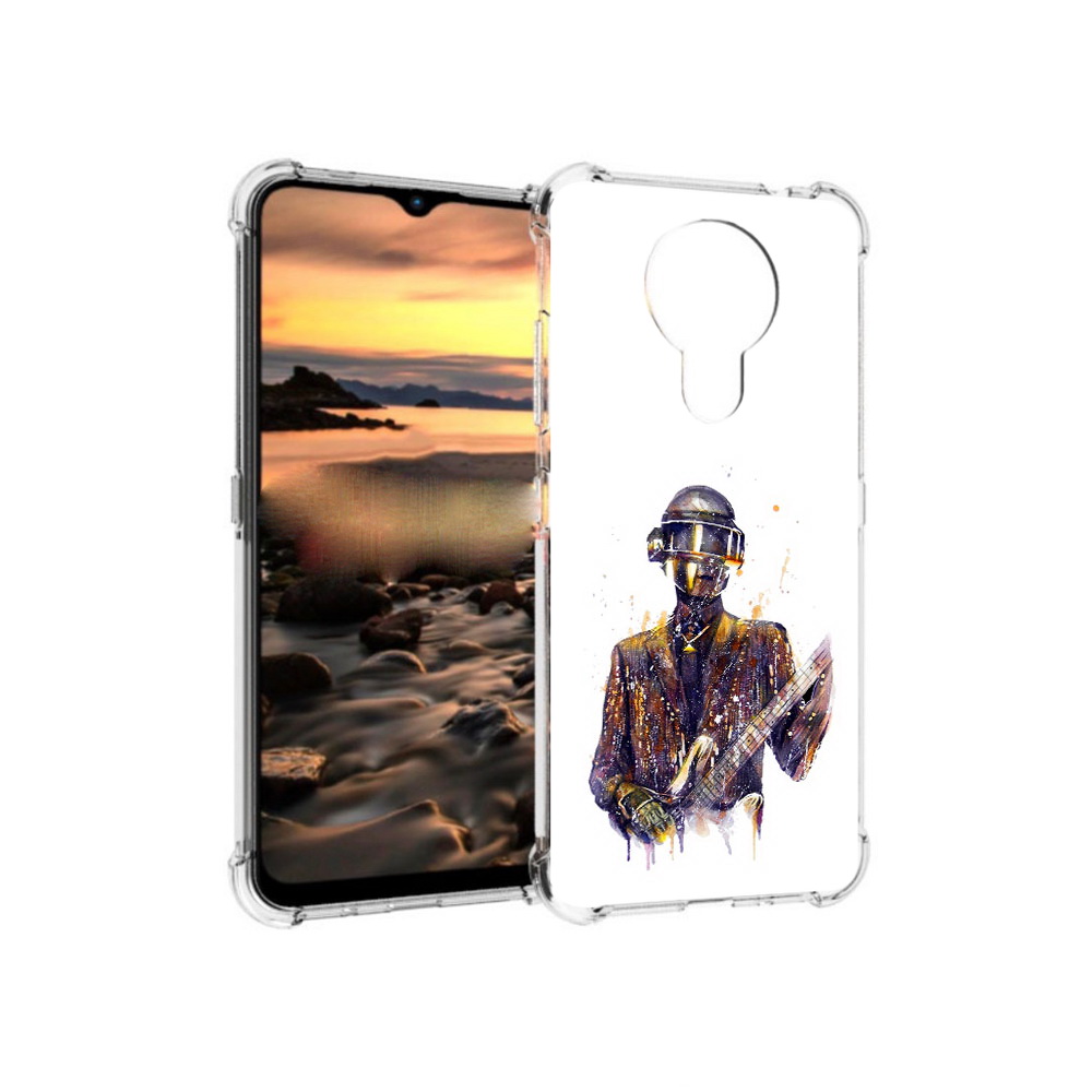 

Чехол MyPads Tocco для Nokia 1.4 космо-гитарист (PT159954.115.392), Прозрачный, Tocco