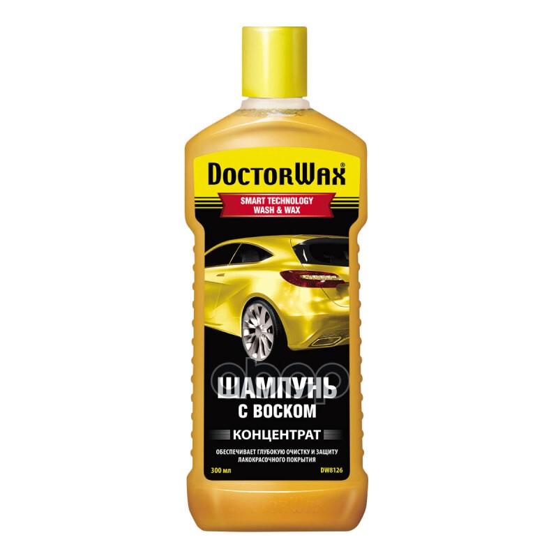 

Шампунь с воском 236мл DOCTOR WAX