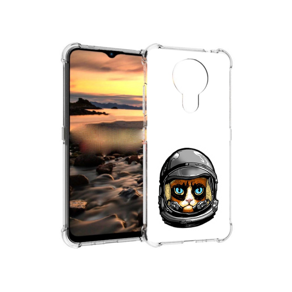 

Чехол MyPads Tocco для Nokia 1.4 кот космонавт (PT159954.115.400), Прозрачный, Tocco