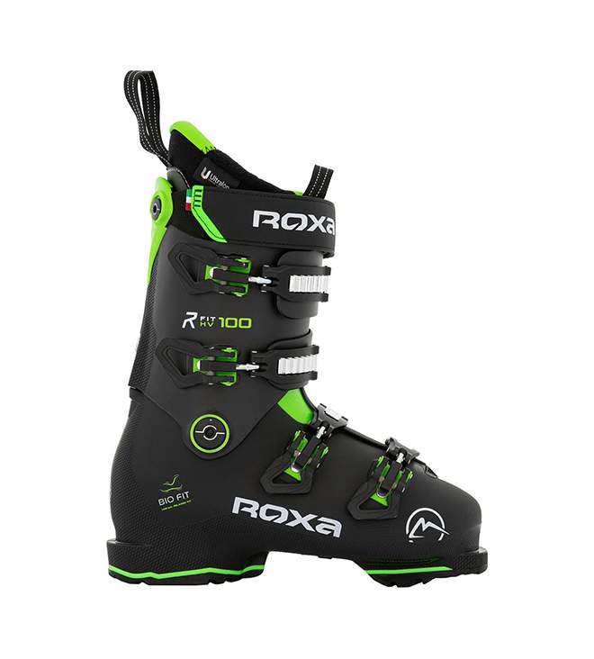 Горнолыжные ботинки Roxa R/FIT 100 GW Black/Green 24/25, 28.5