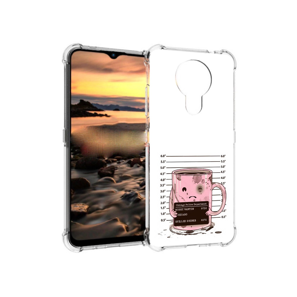 

Чехол MyPads Tocco для Nokia 1.4 кружка (PT159954.115.420), Прозрачный, Tocco