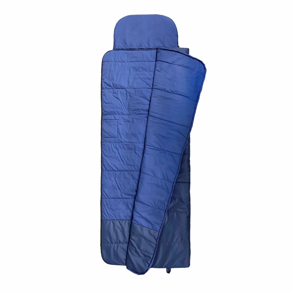 фото Спальный мешок пелигрин спальный туристический теплый синий, правый