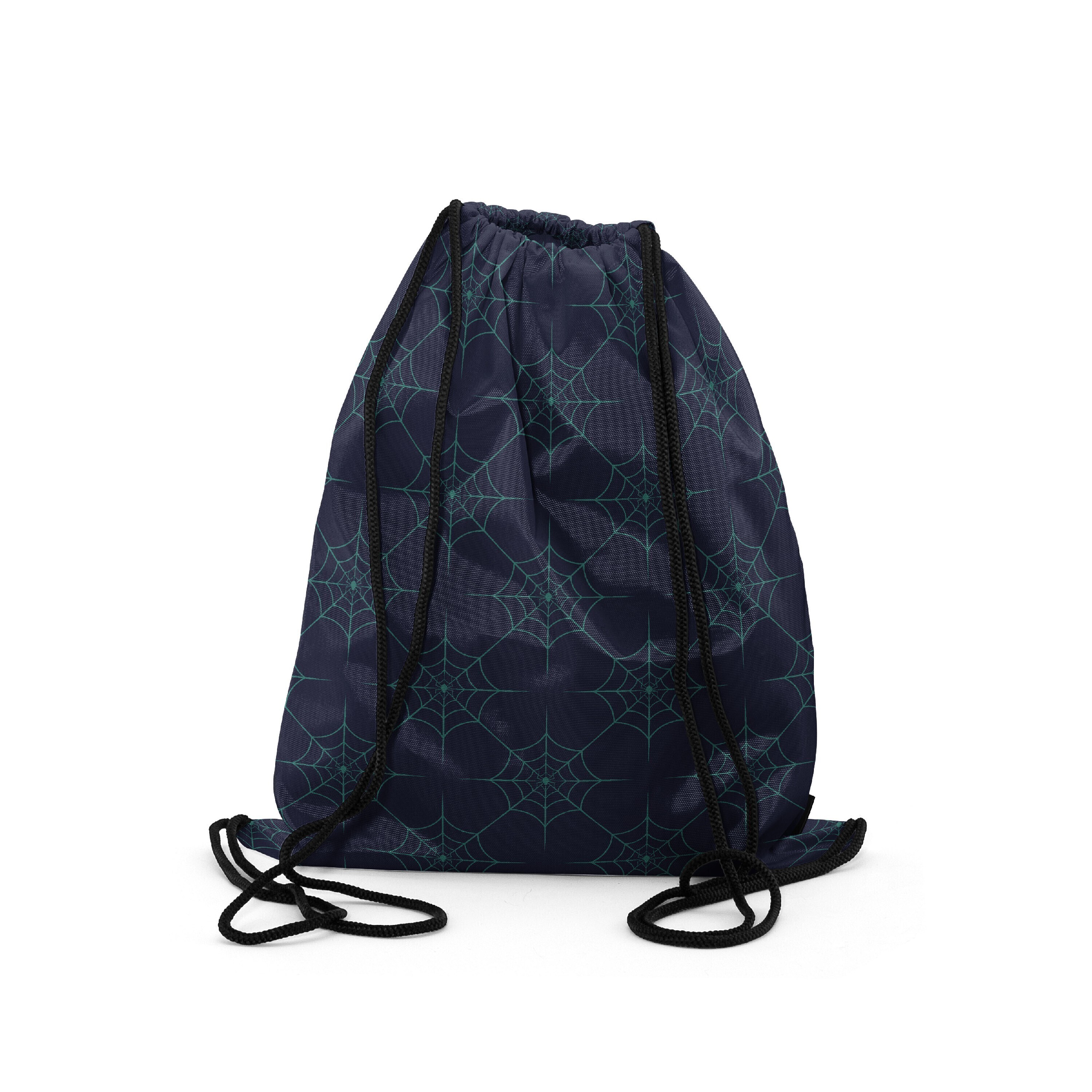 

Мешок-рюкзак для сменной обуви Burnettie SpiderWebPattern02Big, Синий
