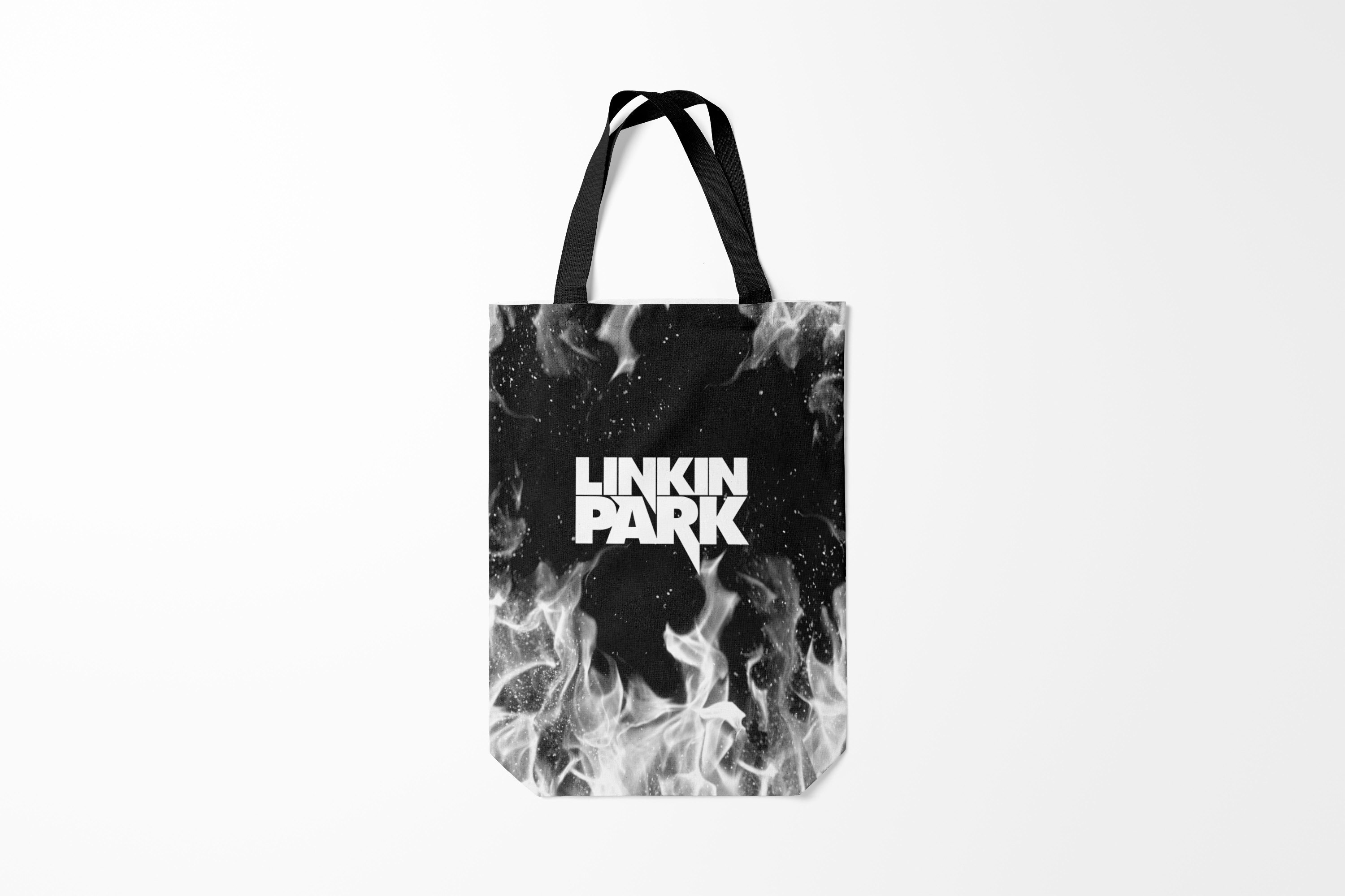 

Сумка шoппер унисекс Burnettie Linkin Park PATTERN, разноцветный, Linkin Park PATTERN