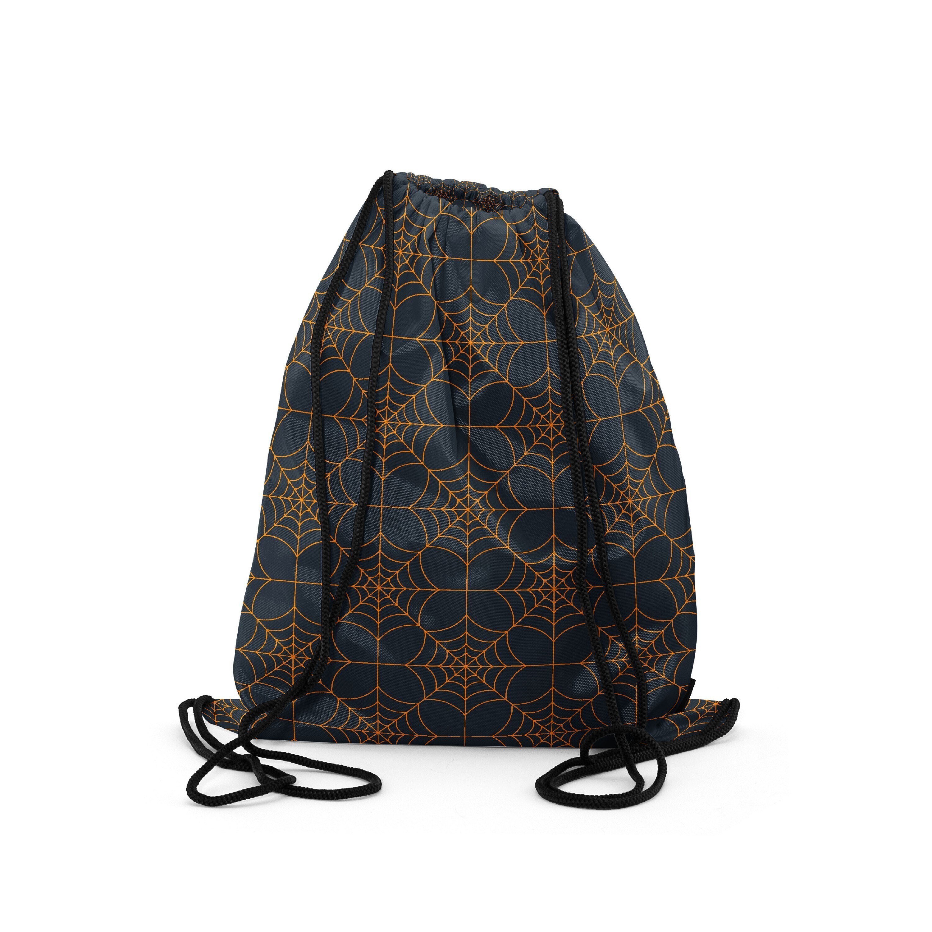 

Мешок-рюкзак для сменной обуви Burnettie SpiderWebPattern04Big, Серый