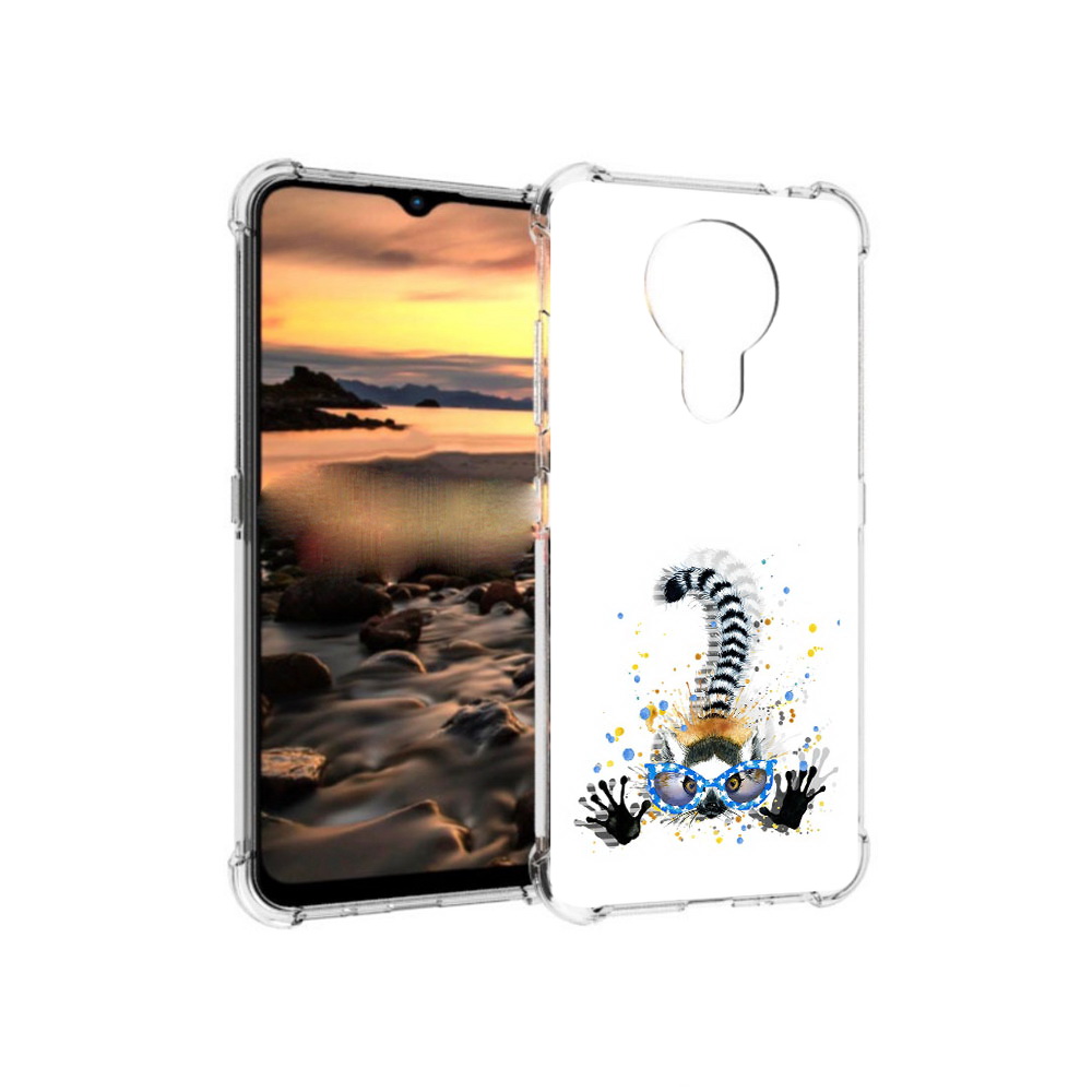 

Чехол MyPads Tocco для Nokia 1.4 лямур (PT159954.115.454), Прозрачный, Tocco