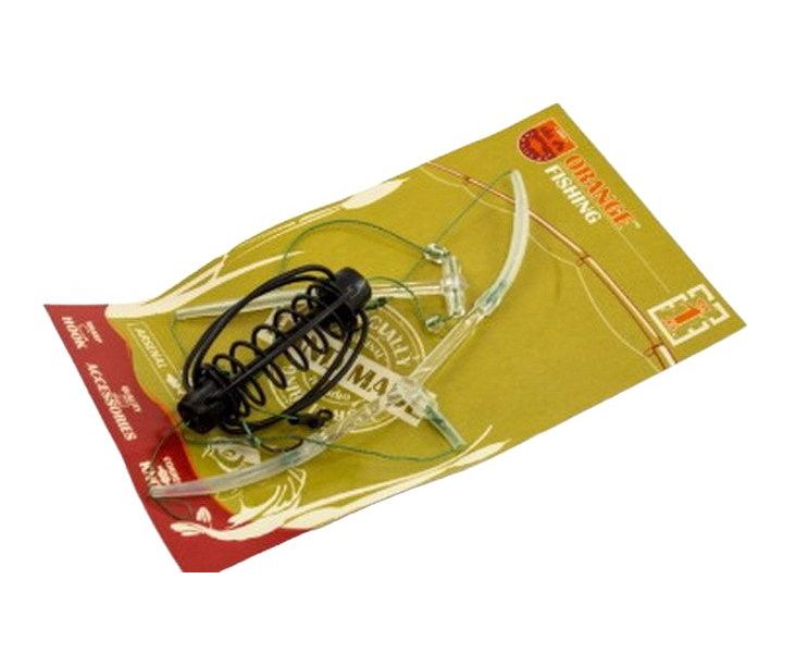 

Оснастка для ловли карпа Orange Carp "АРБУЗ", (3 крючка, #6), 30грамм