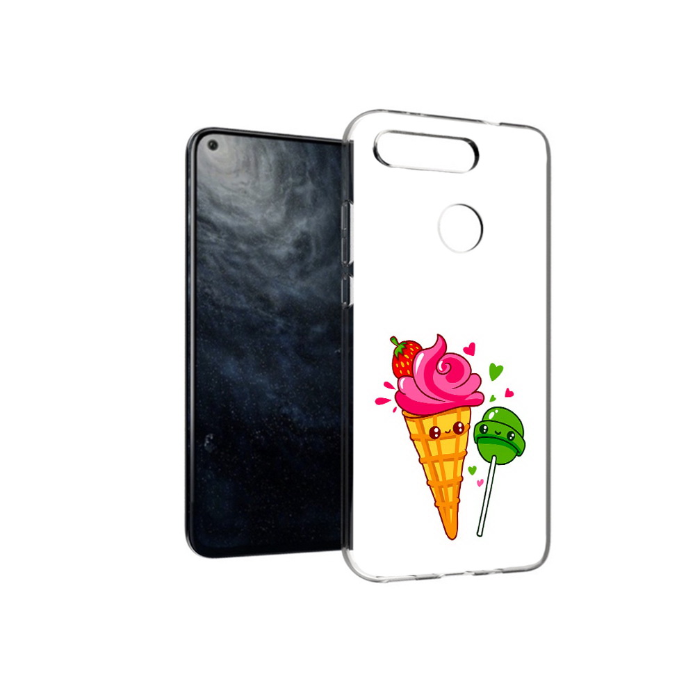 

Чехол MyPads Tocco для Huawei Honor 20 Вкусняшки, Прозрачный, Tocco