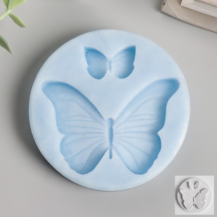 

Молд "Бабочки" 5х3,5 см; 1,8х1,2 см МИКС