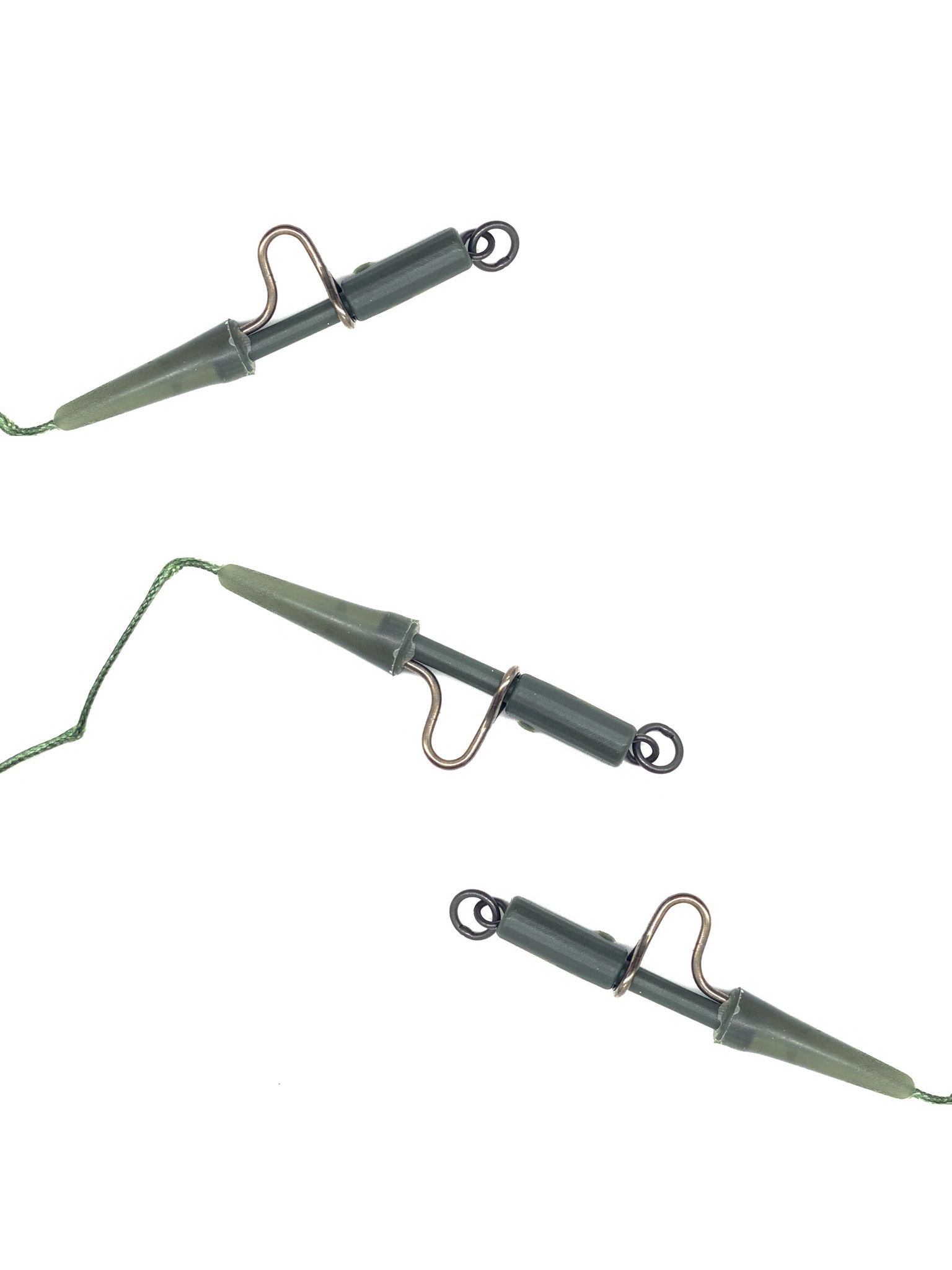 

Набор готовых оснасток UKCARP (металл) вертлюг с кольцом 75см 35lb (green)