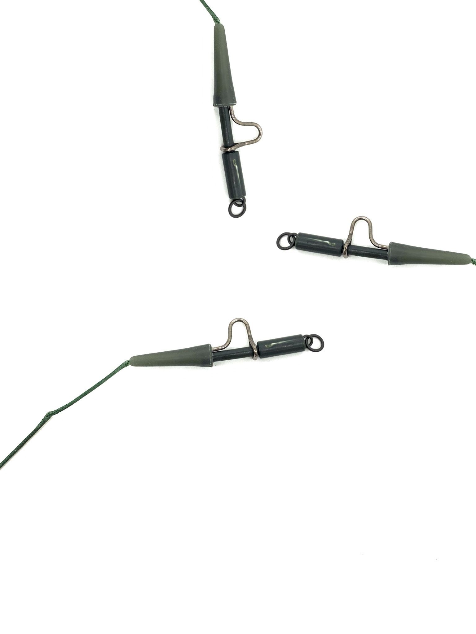 

Набор готовых оснасток UKCARP (металл) вертлюг с кольцом 75см 45lb (green)