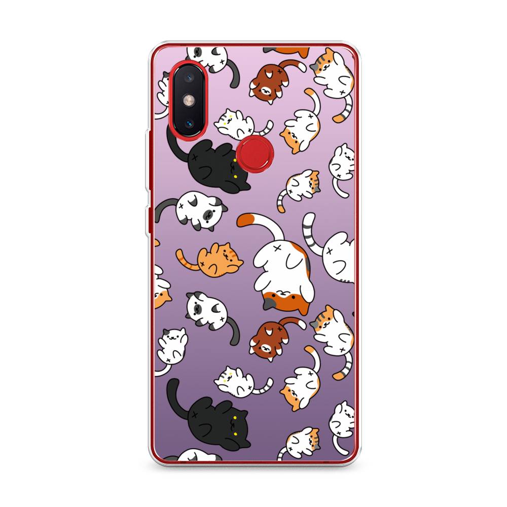 

Чехол Awog на Xiaomi Mi 8 SE "Котопад", Разноцветный, 33750-7