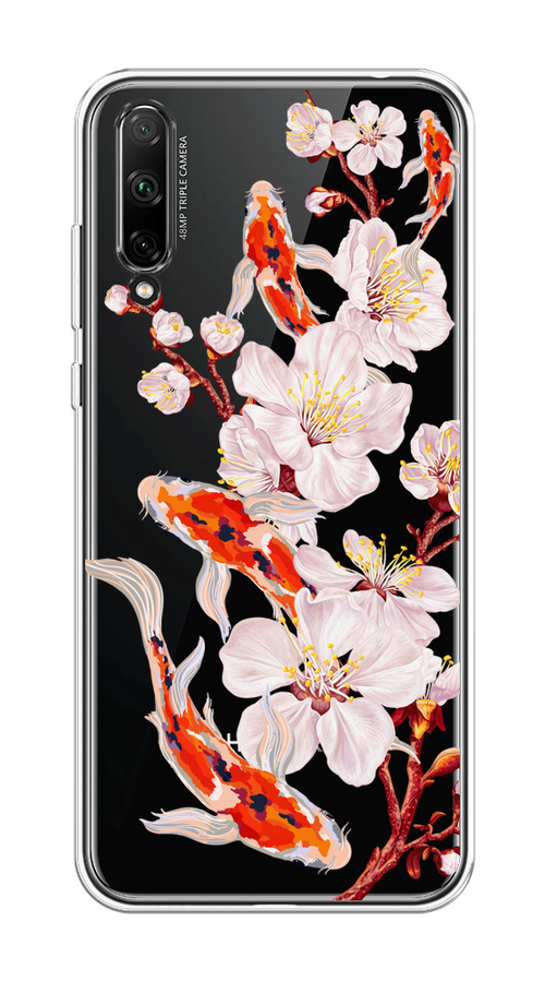 

Чехол на Honor 30i "Карпы и сакура", Оранжевый;розовый;бежевый;прозрачный, 6104050-1