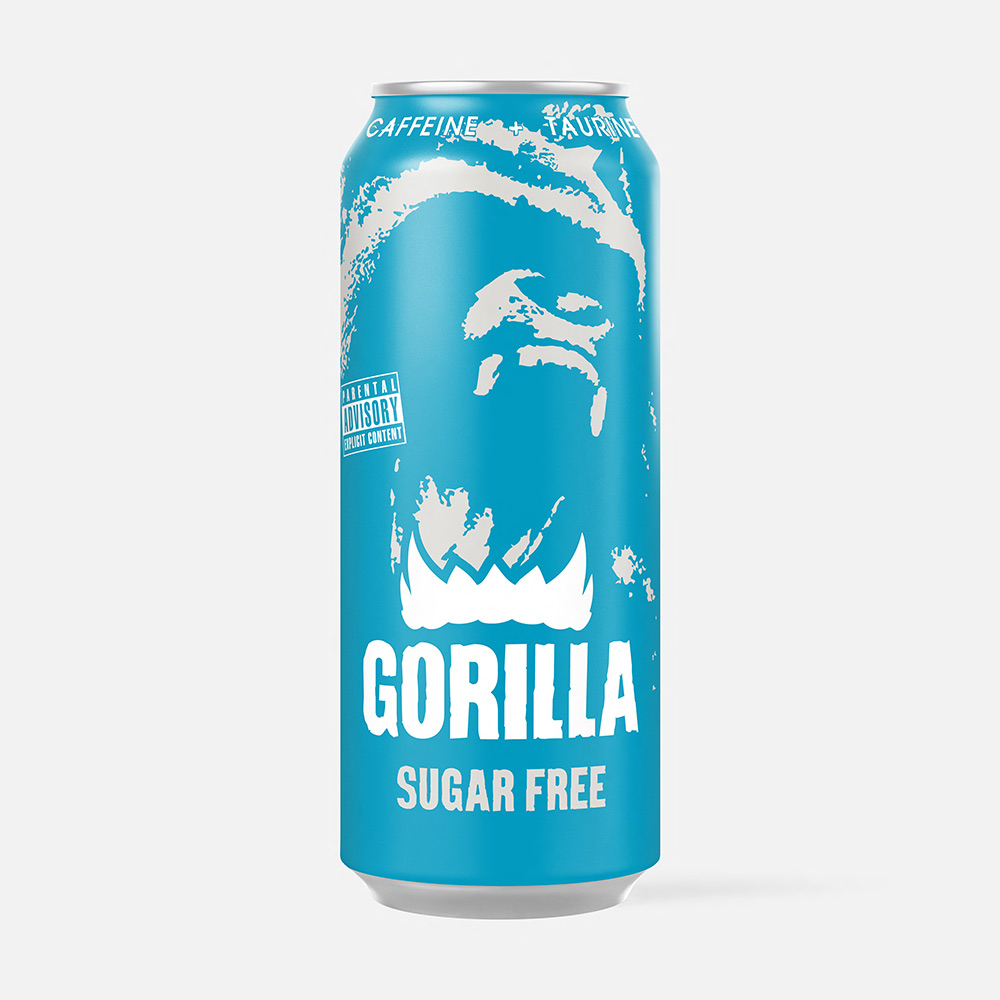 Энергетический напиток Gorilla Sugar Free, 450 мл