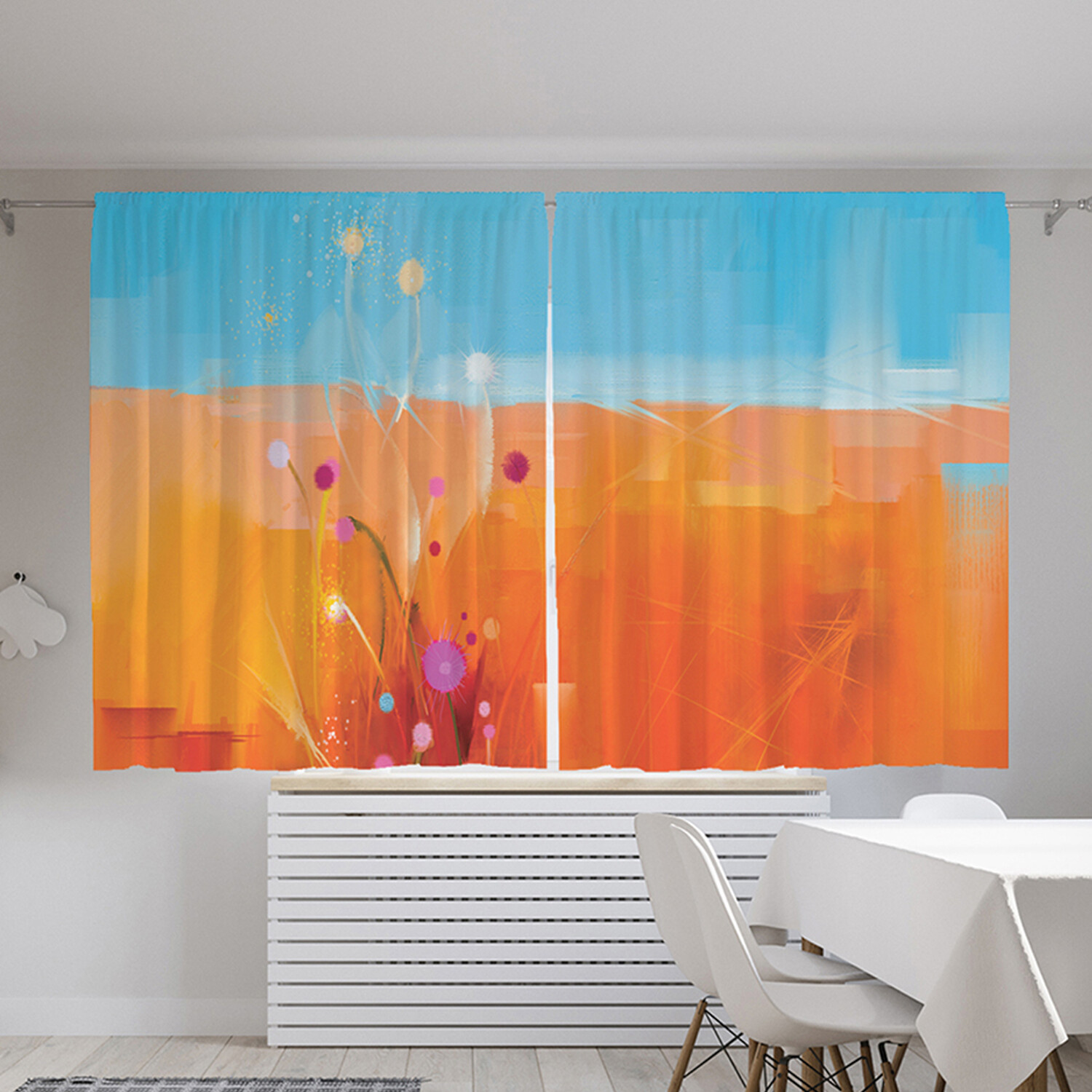 

Шторы с фотопечатью JoyArty "Сапфирное море" из сатена, 290х180 см, Сапфирное море