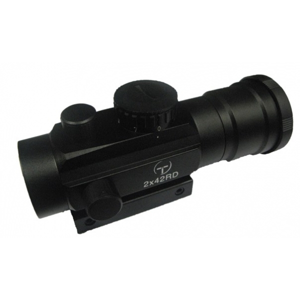 

Коллиматор Target Optic 2х42 закрытого типа, на Weaver, Черный, To-2-42