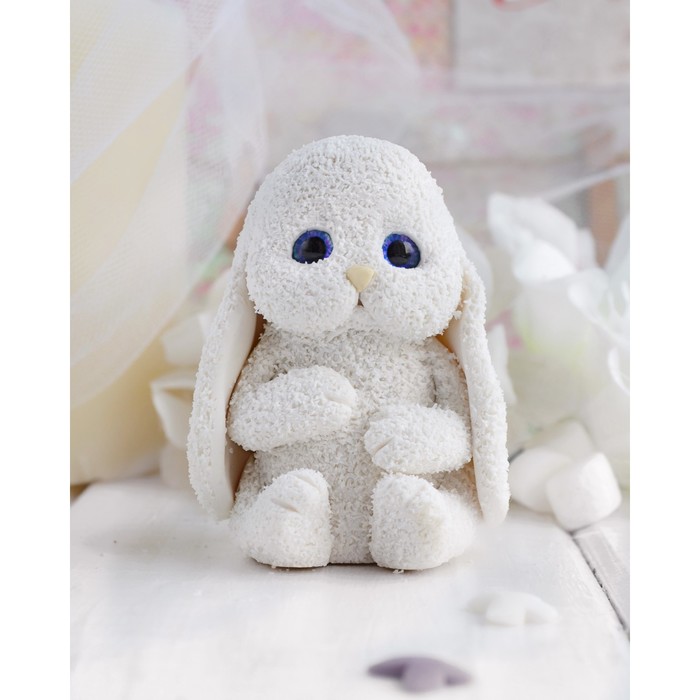 

Силиконовая форма для мыла "Зайчик лапуля", Символ года 2023