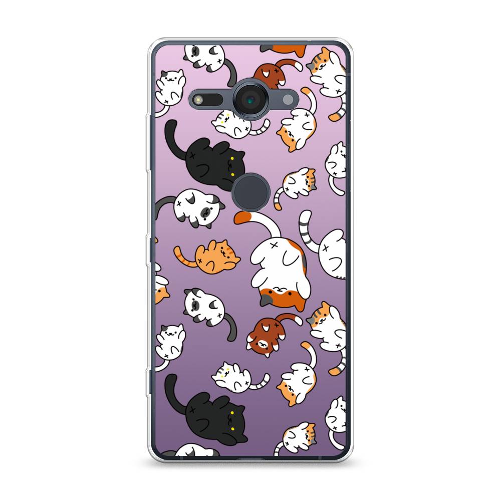 

Чехол Awog на Sony Xperia XZ2 compact "Котопад", Разноцветный, 52950-7