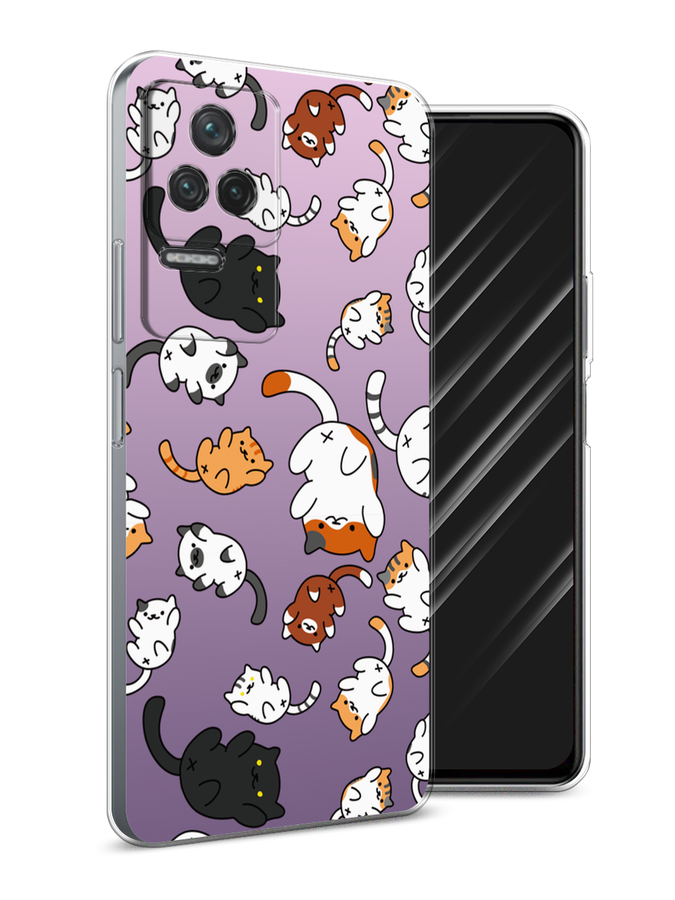 

Чехол Awog на Xiaomi Redmi K40S "Котопад", Разноцветный, 314650-7