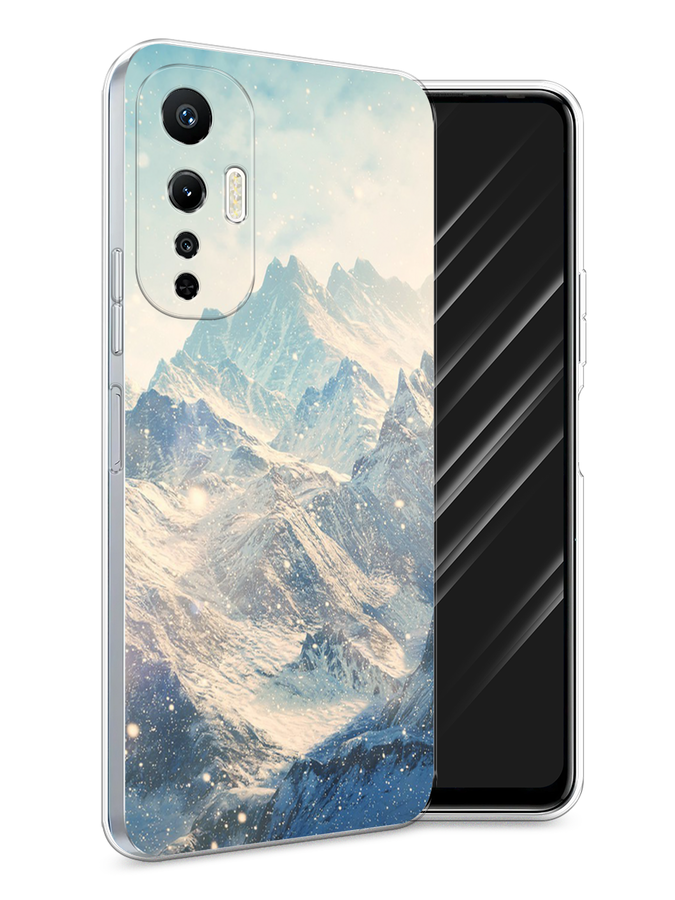 

Чехол Awog на Infinix Hot 20S "Горы 4", Голубой, 3103650-4