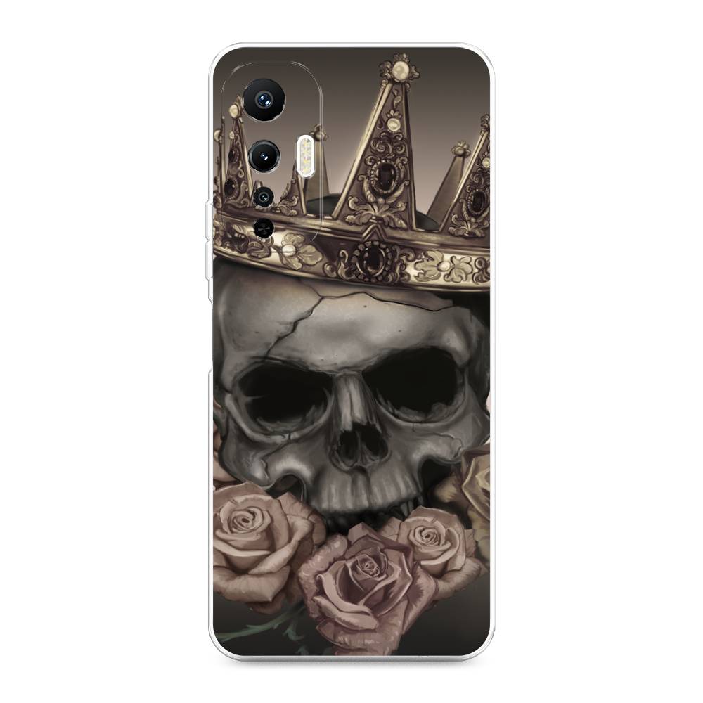 

Чехол Awog на Infinix Hot 20S "Череп 22", Серый;черный;бежевый, 3103650-9