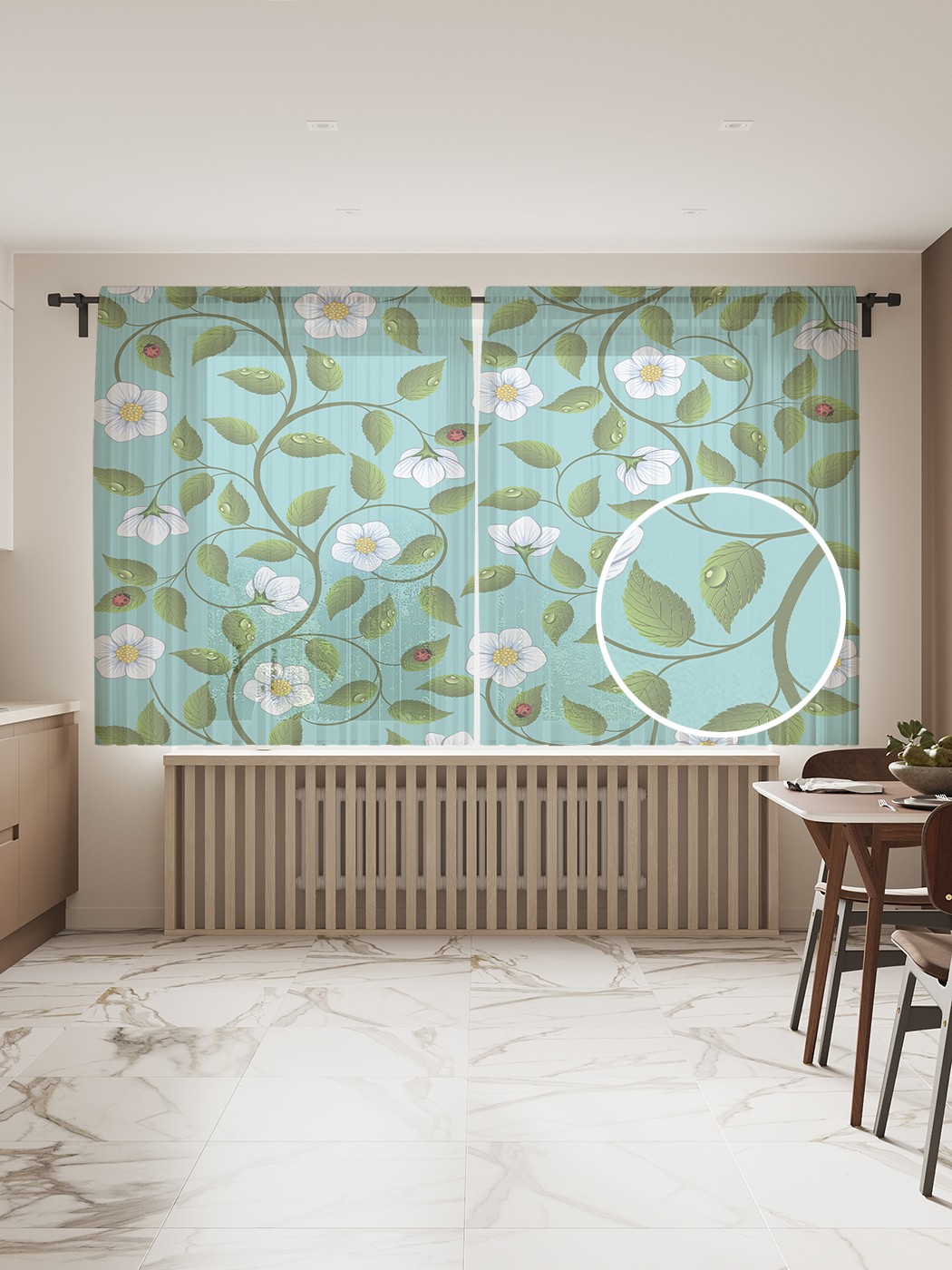 

Фототюль JoyArty "Лабиринт для жуков" 145x180см (2 полотна со шторной лентой + 50 крючков), Лабиринт для жуков