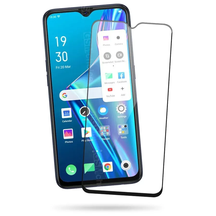 фото Защитное стекло 3d/5d mypads для oppo a12 с олеофобным покрытием