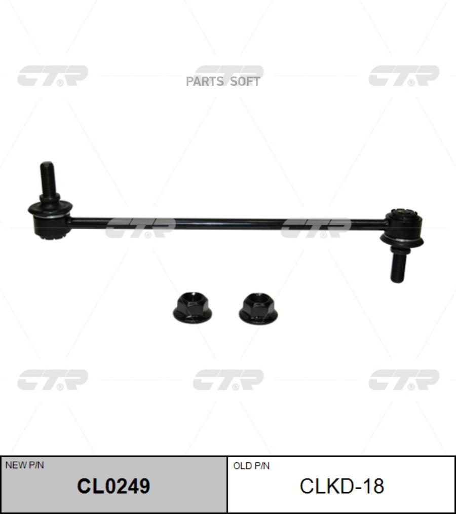 

Тяга переднего стабилизатора L=R CTR CLKD-18