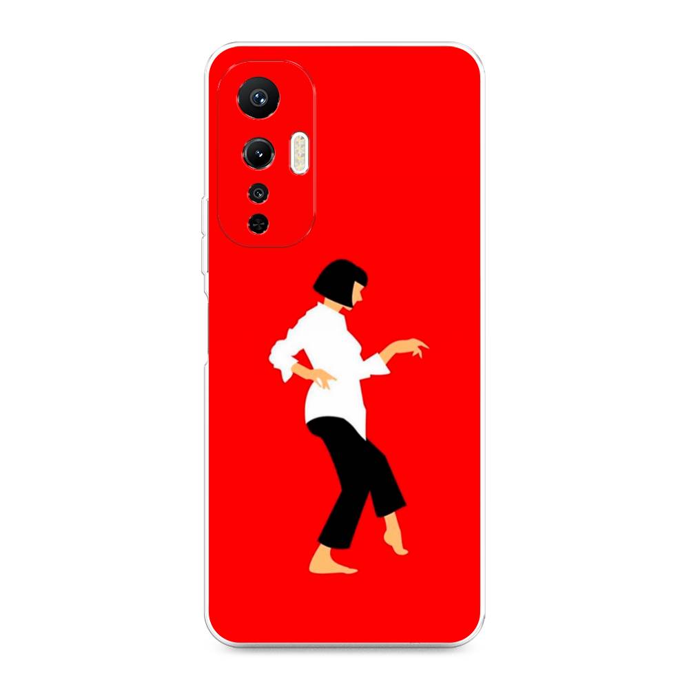 

Чехол Awog на Infinix Hot 20S "Криминальное чтиво 1", Красный;белый;черный, 3103650-7