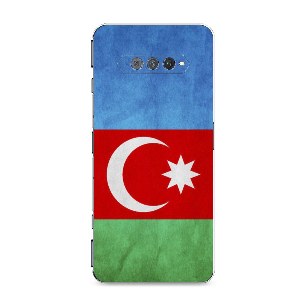 фото Силиконовый чехол "флаг азербайджана" на xiaomi black shark 4s awog