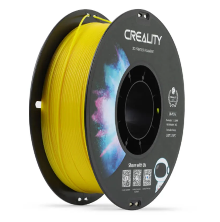 

Катушка CR-PETG-пластика Creality 1.75 мм 1кг. Yellow, Катушка CR-PETG-пластика