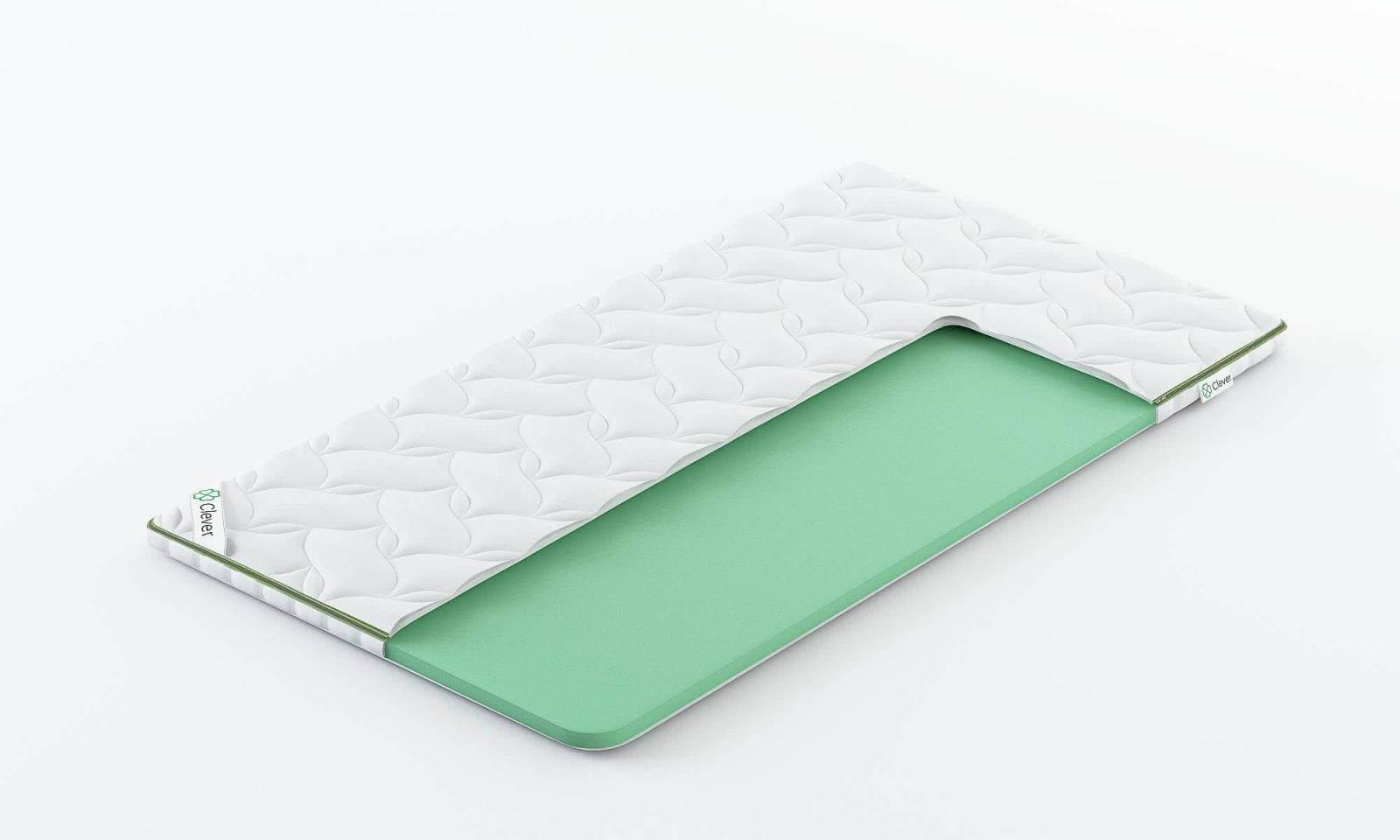 

Топпер Clever FoamTop 125x170, Белый, Clever FoamTop