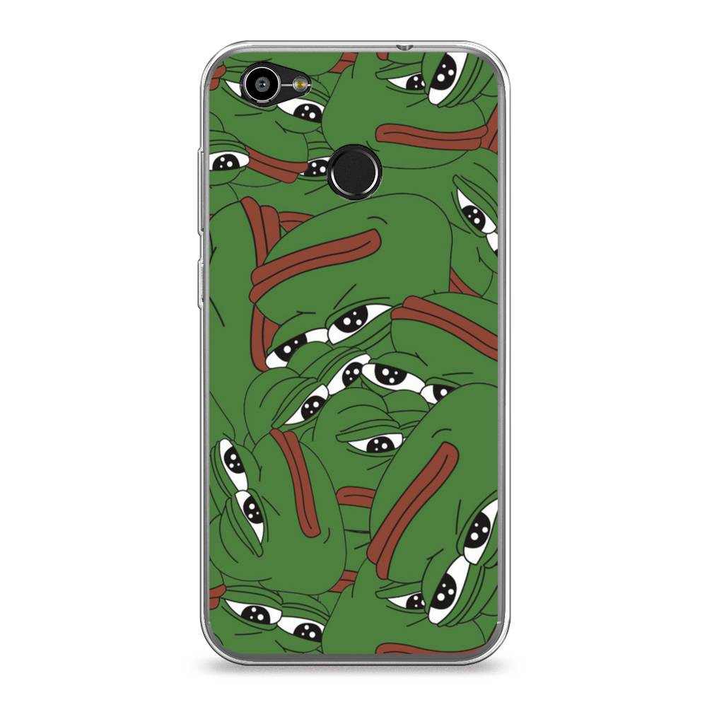 

Чехол Awog на ZTE Blade A6 / ЗТЕ Блэйд A6 "Печальный frog", 132350-9