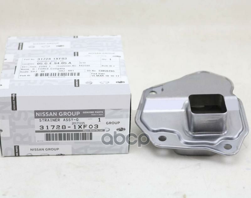 

Фильтр АКПП NISSAN QASHQAI (J10) (2006-2014), JUKE 06-