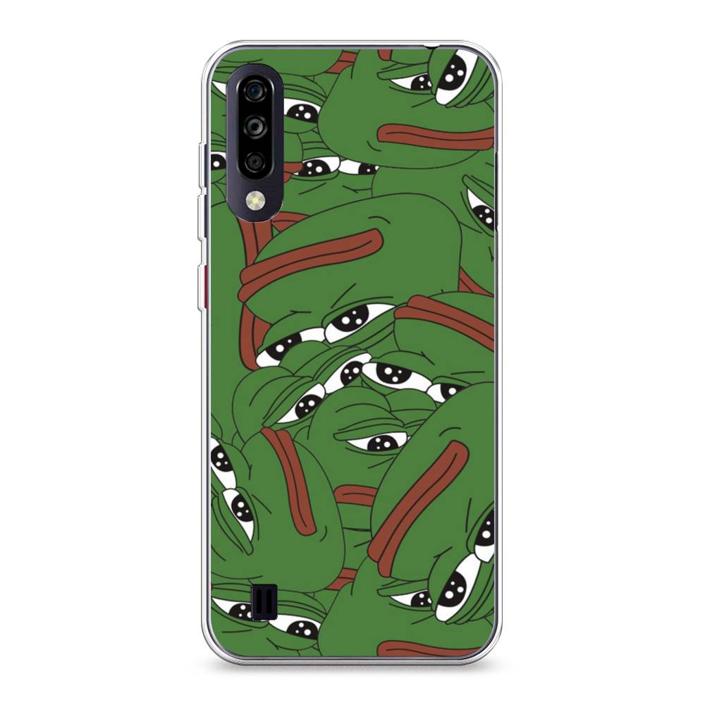 

Чехол Awog на ZTE Blade A7 (2020) / ЗТЕ Блэйд A7 (2020) "Печальный frog", Разноцветный, 133750-9