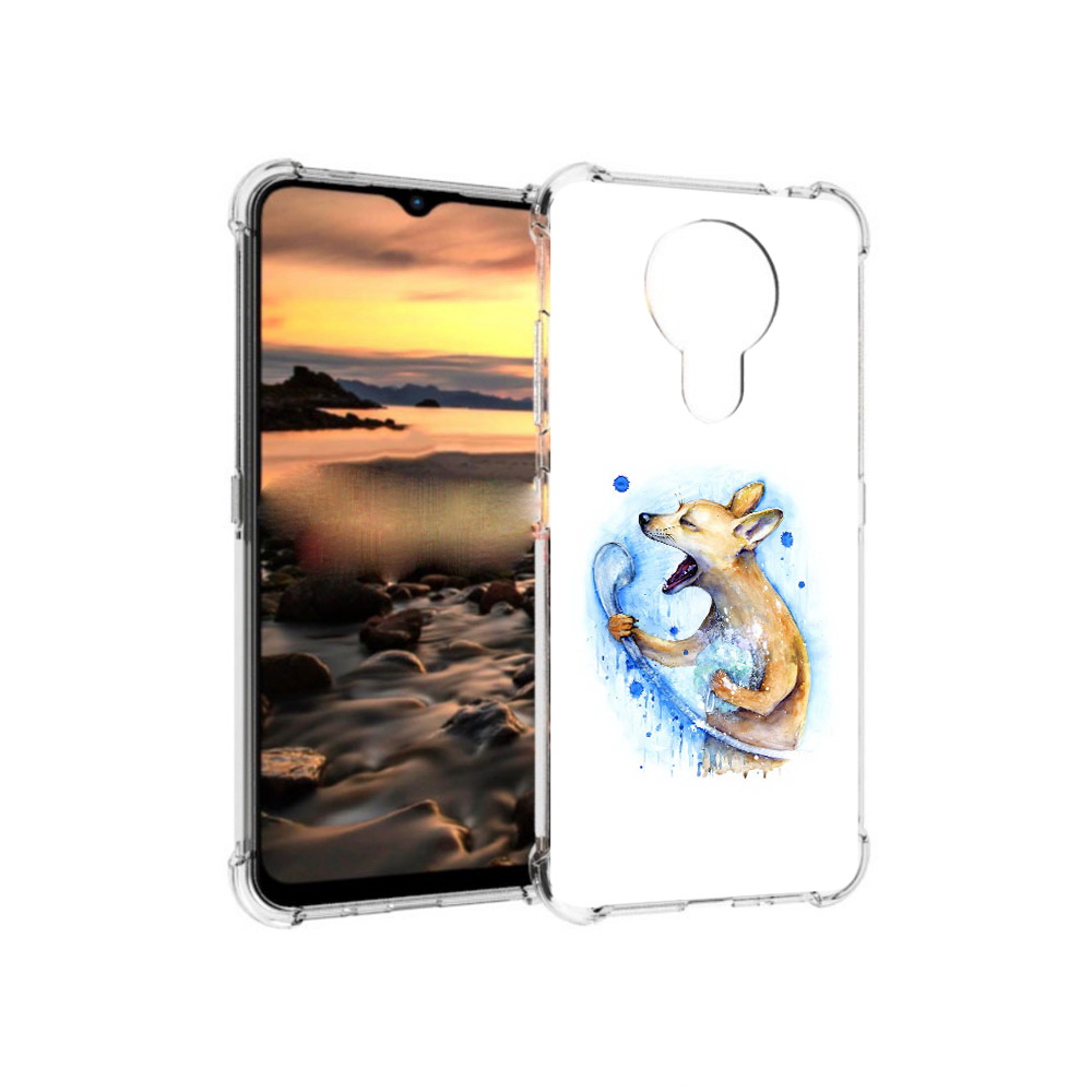 

Чехол MyPads Tocco для Nokia 1.4 пение в душе (PT159954.115.537), Прозрачный, Tocco